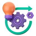 Gear Bulb icon