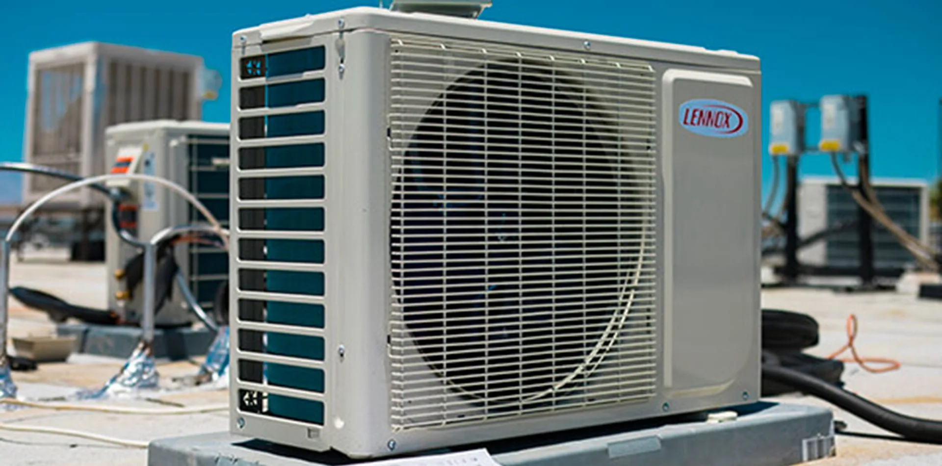 Modern high-efficiency HVAC installation by The Cooling Company
